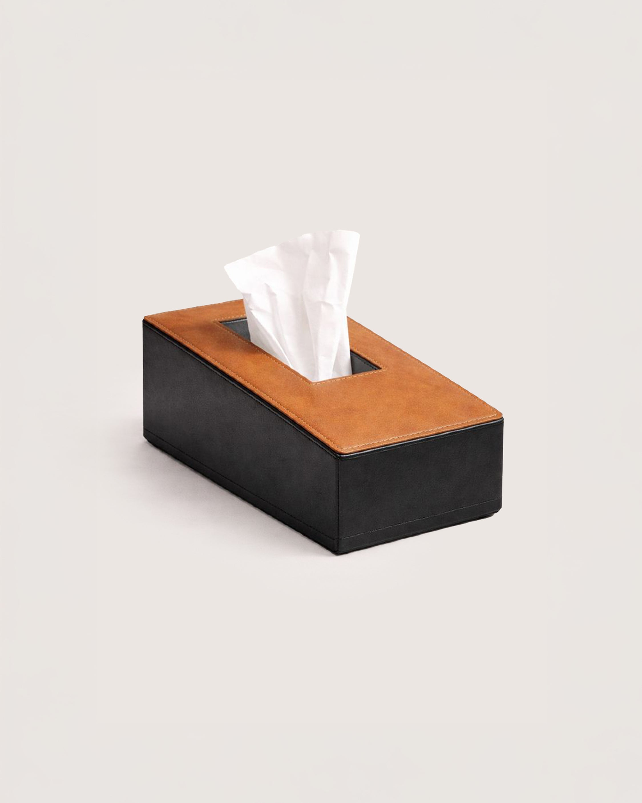 URTHEND Oris — Vegan Leather Tray, Tissue Box Holder & Coasters