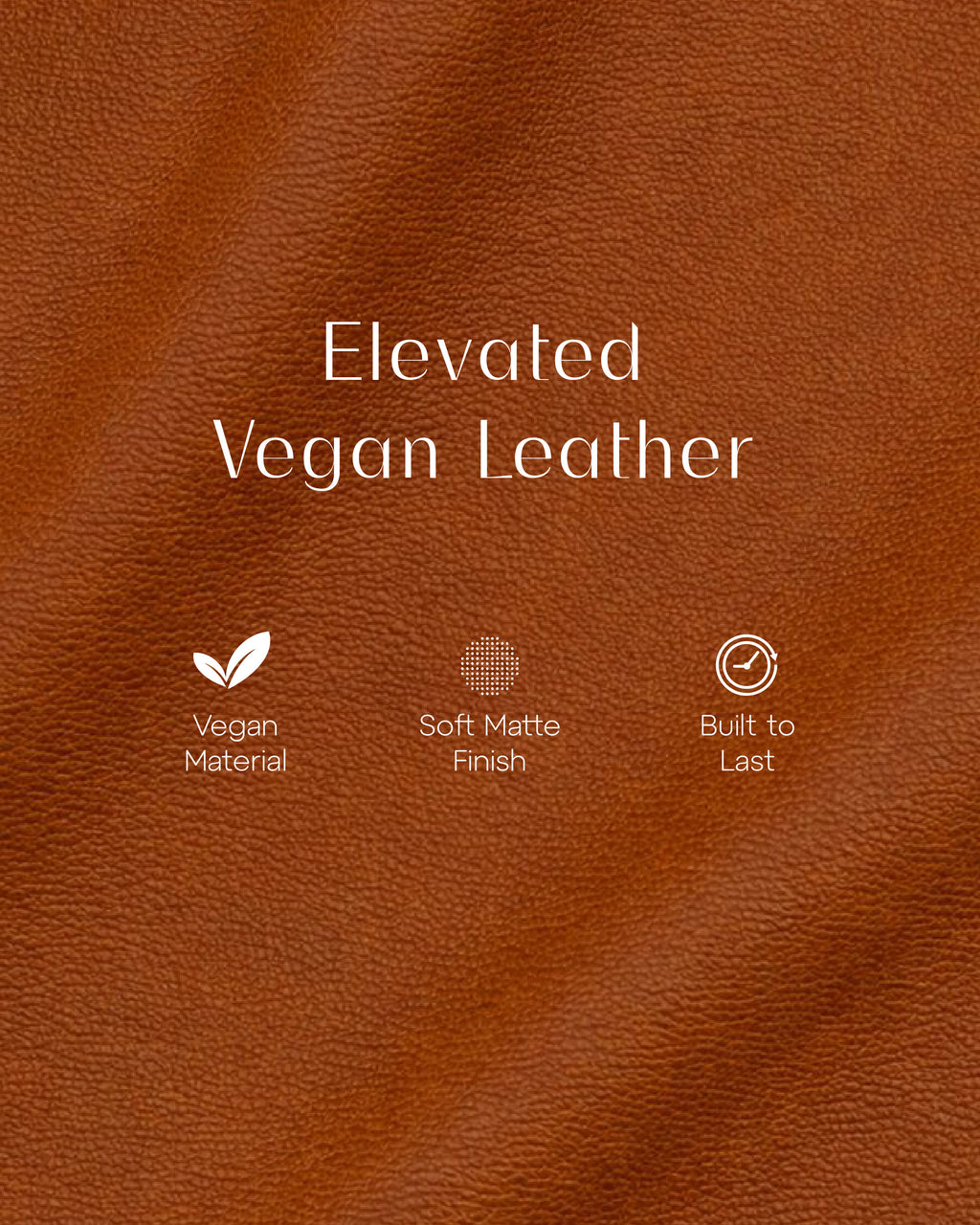 URTHEND Oris — Vegan Leather Tray, Tissue Box Holder & Coasters