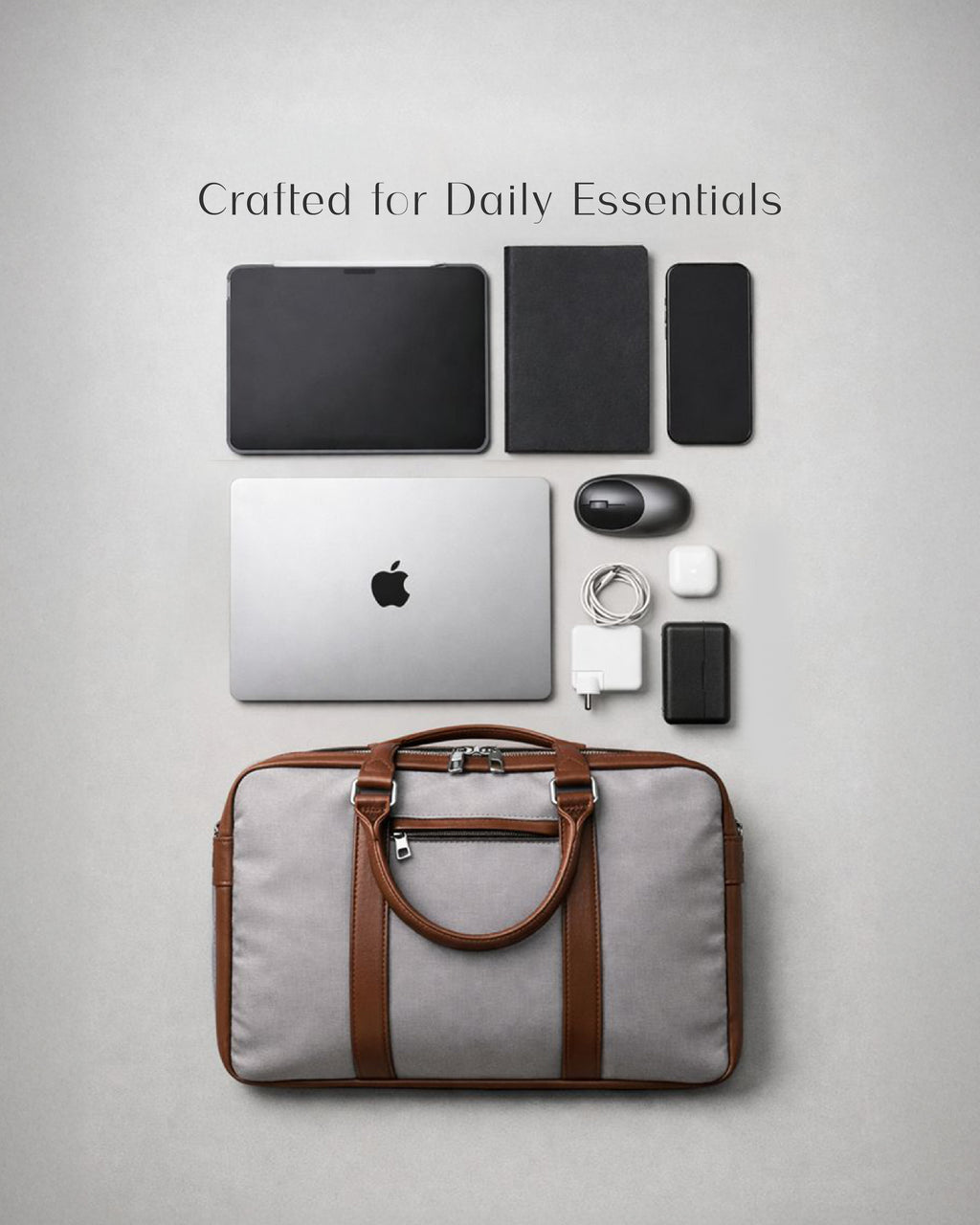 URTHEND Arco — Vegan Leather Carryall for Daily Work Essentials