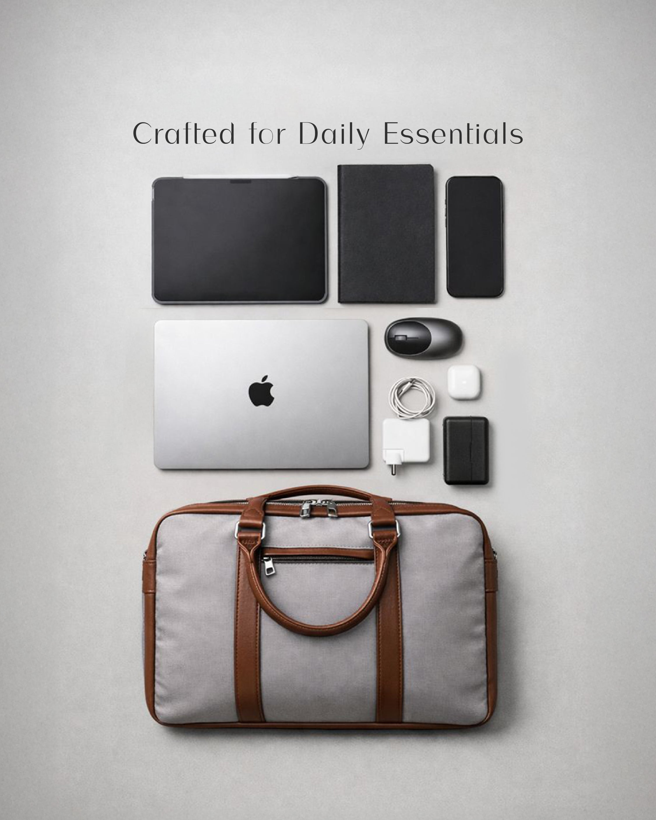 URTHEND Arco — Vegan Leather Carryall for Daily Work Essentials