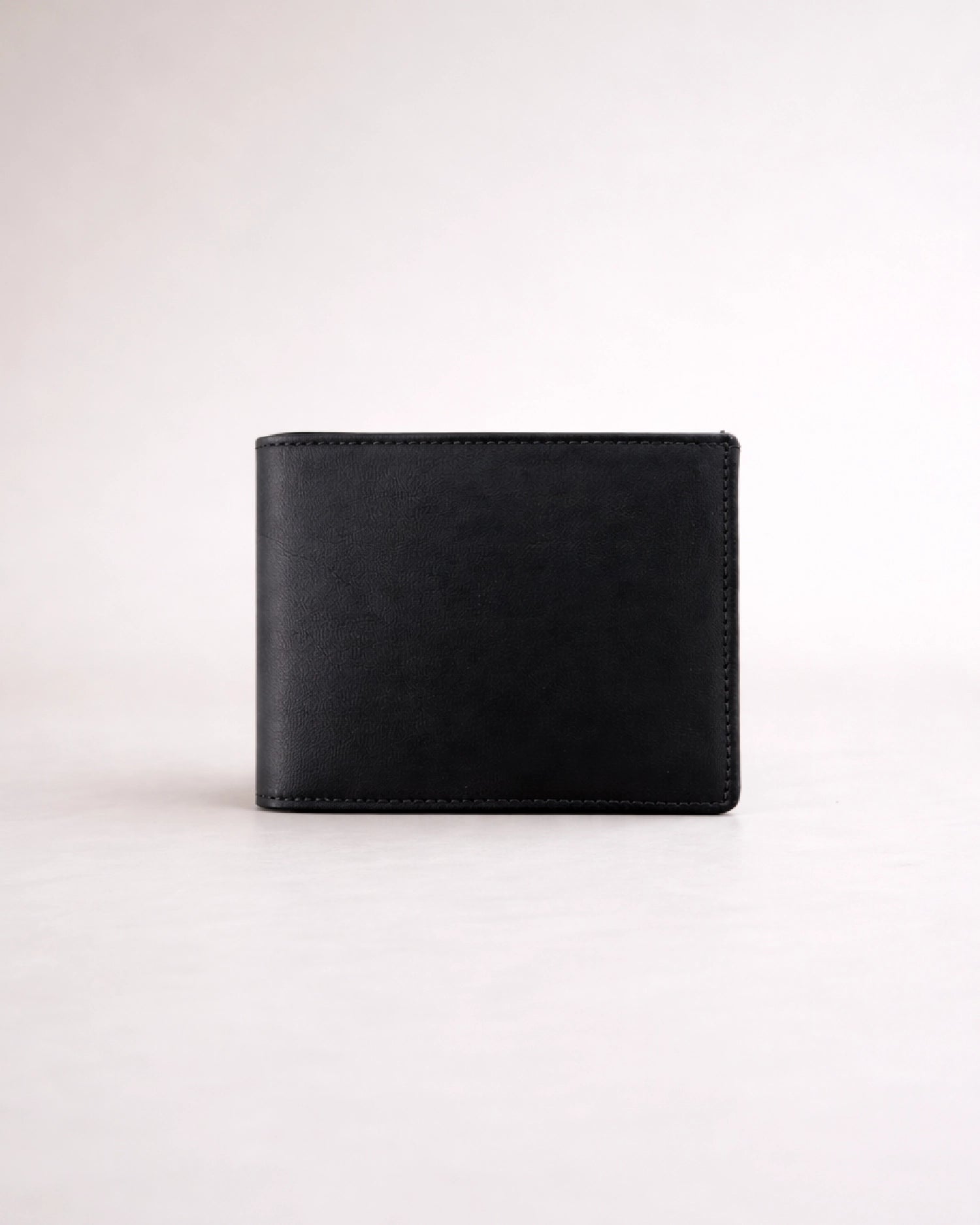 URTHEND Onyx Vegan Leather Bi-Fold Wallet